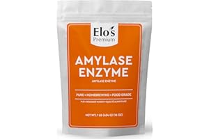 Amylase Enzyme (1lb)| Packed in Canada| 100% Food-Grade Enzyme Formula; Non-GMO| Increase Fermentation; Used for Homebrewing 