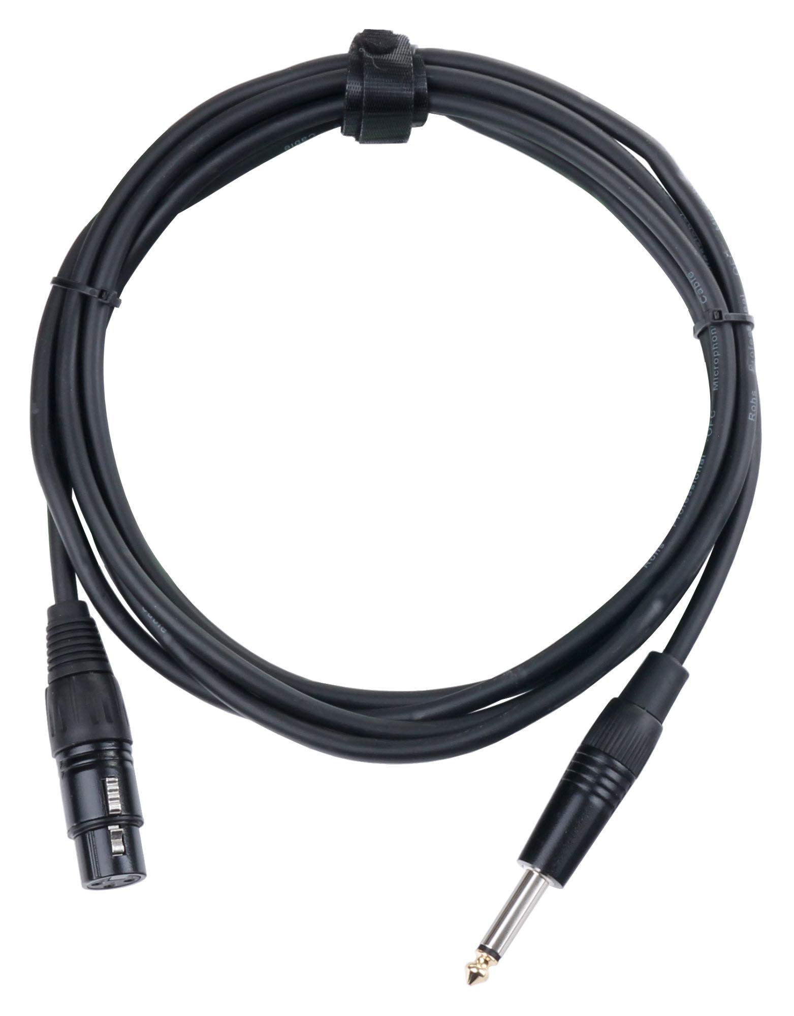 Pronomic Stage XFJ-2.5 Microphone Cable XLR/Jack 2.5 m Black