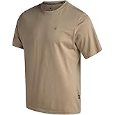 Spyder Mens T Shirt - Lightweight Cotton Blend Short Sleeve Athletic Jersey Shirts for Men for Training Running or Casual