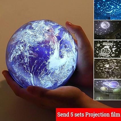Ciel étoilé Nuit Et Projecteur Del Enfants étoiles Chambre à