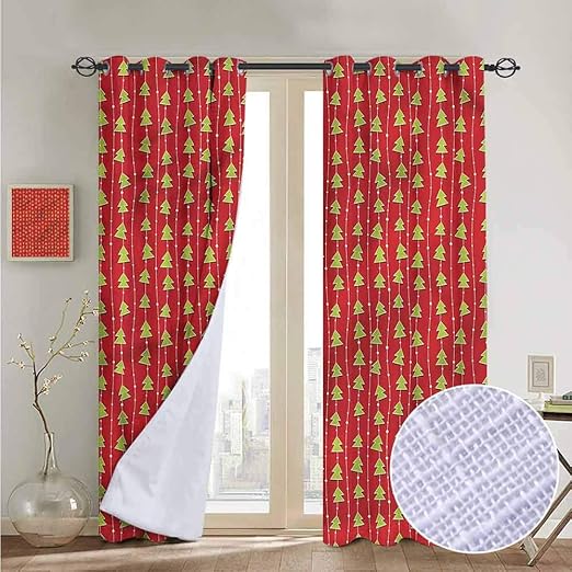 Amazon Com Nuomanan Modern Farmhouse Country Curtains Christmas