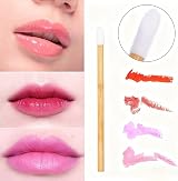ZHIYE Lip Brushes 100Pcs Bamboo Handle Makeup Wands Lip Gloss Applicator Kit view 3