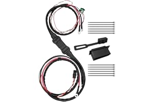NTSUMI 4 Pin Battery Cable Set Replace 42014 42015 Fit for Western SnowEx Fisher Blizzard Snow Plow, Truck & Plow Side Power Cable Wiring Harness 2 Pack