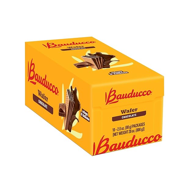 BAUDUCCO WAFER COOKIES, CHOCOLATE, 28 OZ (PACK OF...