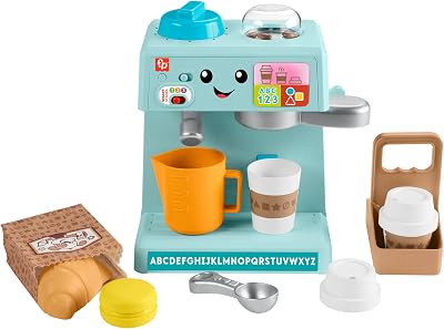 Fisher-Price Learn & Serve Coffee Café Musical Toy Multilanguage