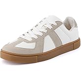 CUSHIONAIRE Bailey Womens Retro Sneaker -Classic Everyday Sneakers for Women with Sleek Rounded Toe and Memory Foam