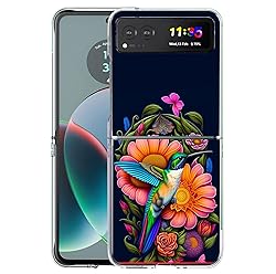 Bcov Case for Motorola Razr 2023,Hummingbird