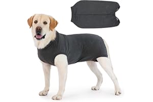 Cyponpy Dog Surgery Recovery Suit Female Spay Suit with Zip Dog Onesie After Surgery Operation Surgical Recovery Dogs Clothes