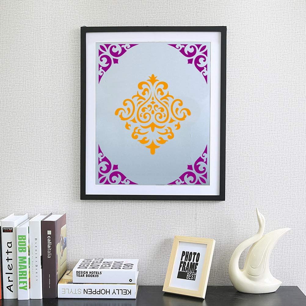 Wedong 16 Pcs (6 x 6 Inch) Reusable Stencils, Mandala Stencils Mandala Dot Painting Templates Stencil for DIY Painting Art Scrapbook : Kitchen & Dining