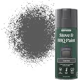Rust-Oleum 400ml Cast Iron Stove BBQ Spray Paint Heat Resistant Up To 650°C view 1