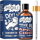 HIQILI Apple Cider Essential Oil 100ml - Pure Fragrance Oil for DIY Candle, Soap, Shampoo Making, Perfect for Aromatherapy, H
