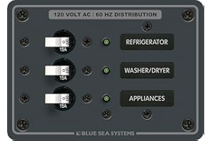 Blue Sea Systems 8058 AC 3 Position, White