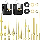2 Pieces High Torque Long Shaft Clock Movement