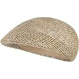 Lipodo Straw Flat Cap Women/Men | Made 