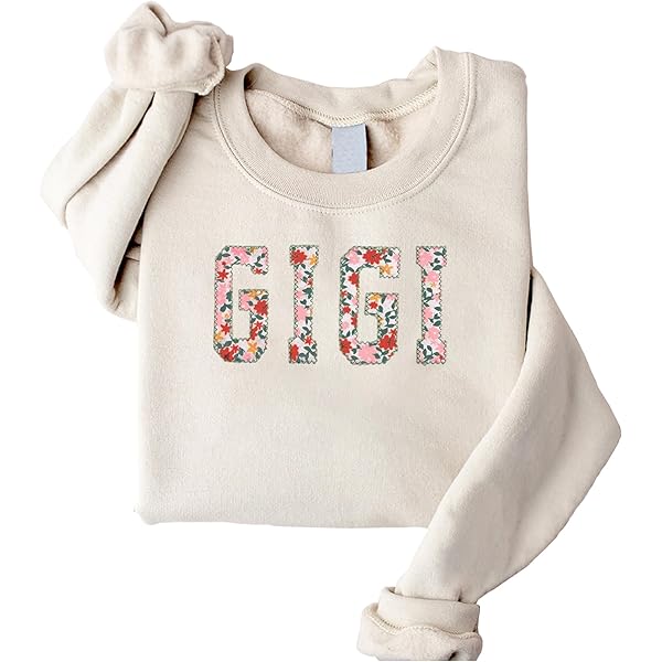 GODMERCH Mimi Embroidered Sweatshirt Mimi Sweatshirts For Women
