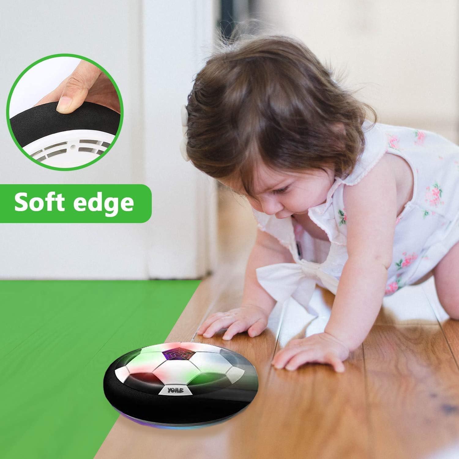 YOHE Gifts Boy Toys for 2-12 Year Old Boys ,Hover Ball for Kids, Indoor and Outdoor Toys Age 2 3 4 5 6 7 8 9,Educational Holiday Birthday Festival Gift for Toddlers Girls Kids Boys Age 2+ (Single): Toys & Games