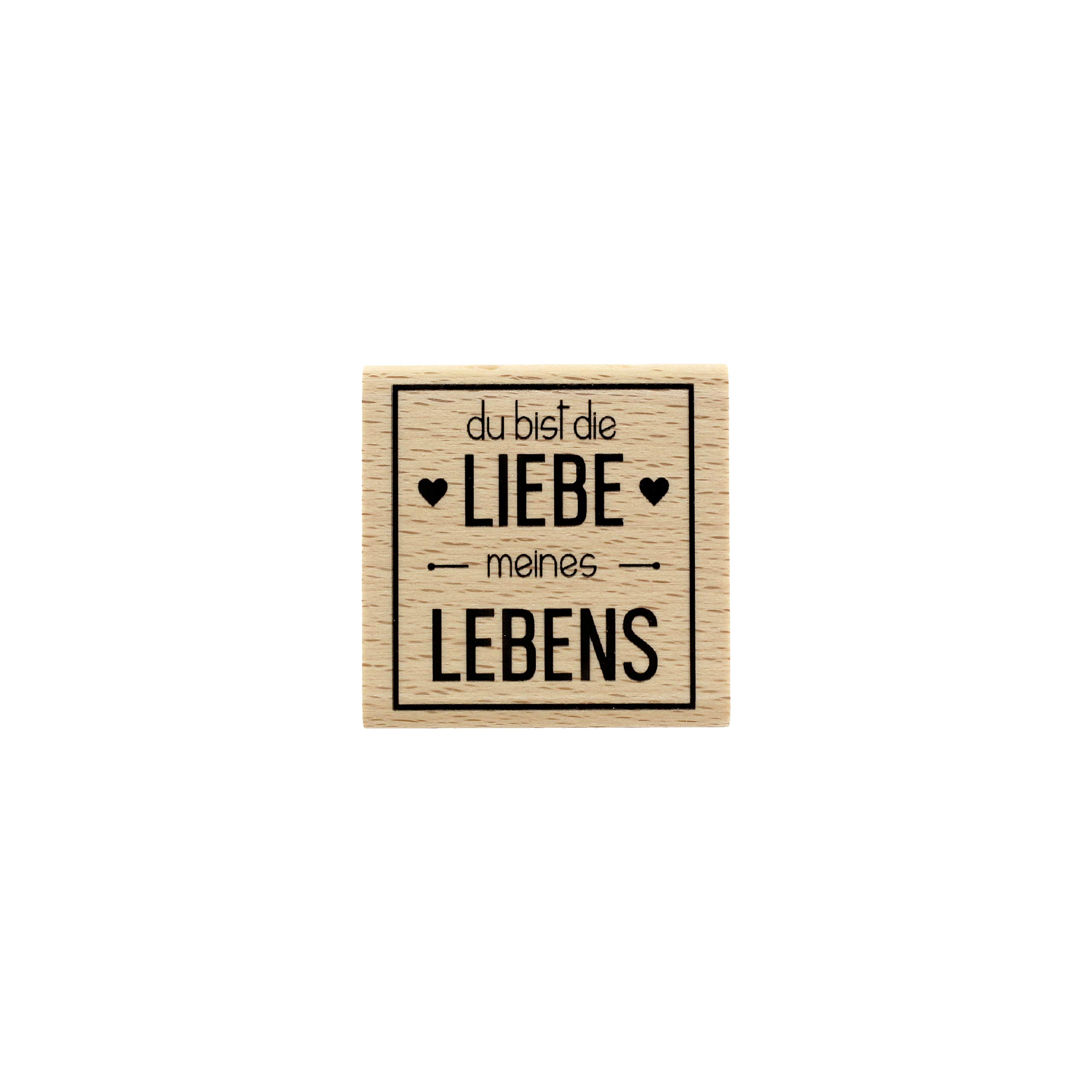 Florilèges Design Stamp, Wood Colour, 50 x 50 mm