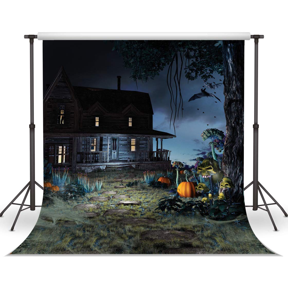 Photo Et Camescopes Lywygg 7x5ft Halloween Horrible Pierre Chateau Toile De Fond Terreur Arbre Citrouille Lanterne Toile De Fond Pour Enfants Studio Accessoires Photo Toile De Fond Cp 61 High Tech Wiser Com Co