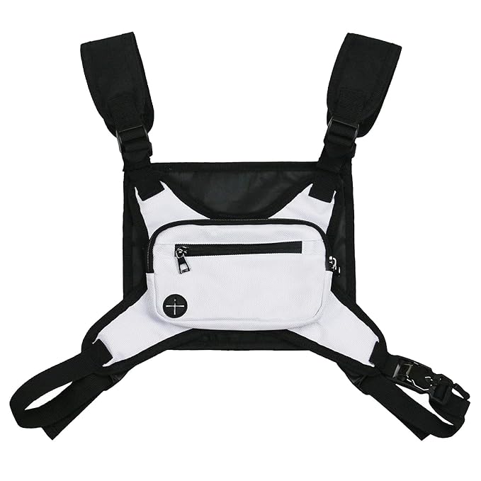 Chest Pack Tactical Chest Bag Running Chest Rig Bag for