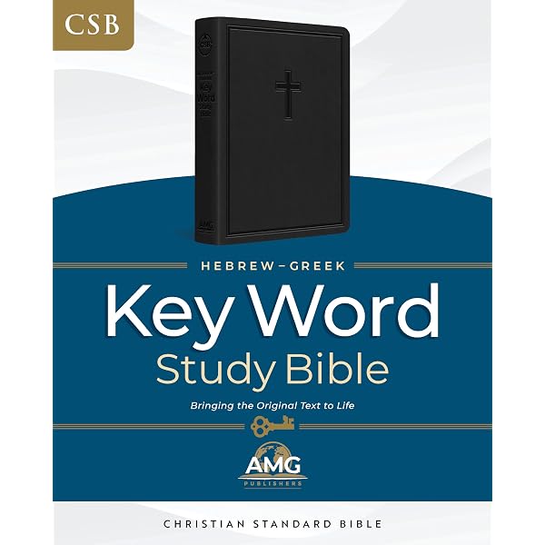 The Hebrew-Greek Key Word Study Bible: CSB Edition, Burgundy