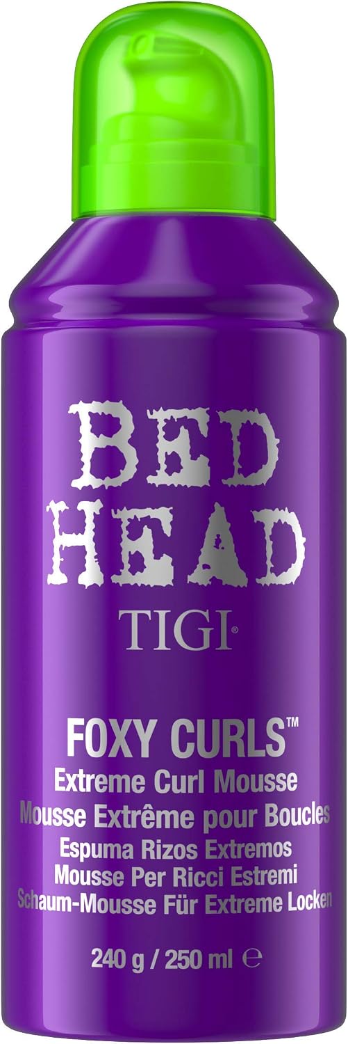Bed Head by Tigi Foxy Curls Extreme Curl Mousse for Curl Definition 250 ml, VIOLET, 250 ml (Pack of 1) - Image 3