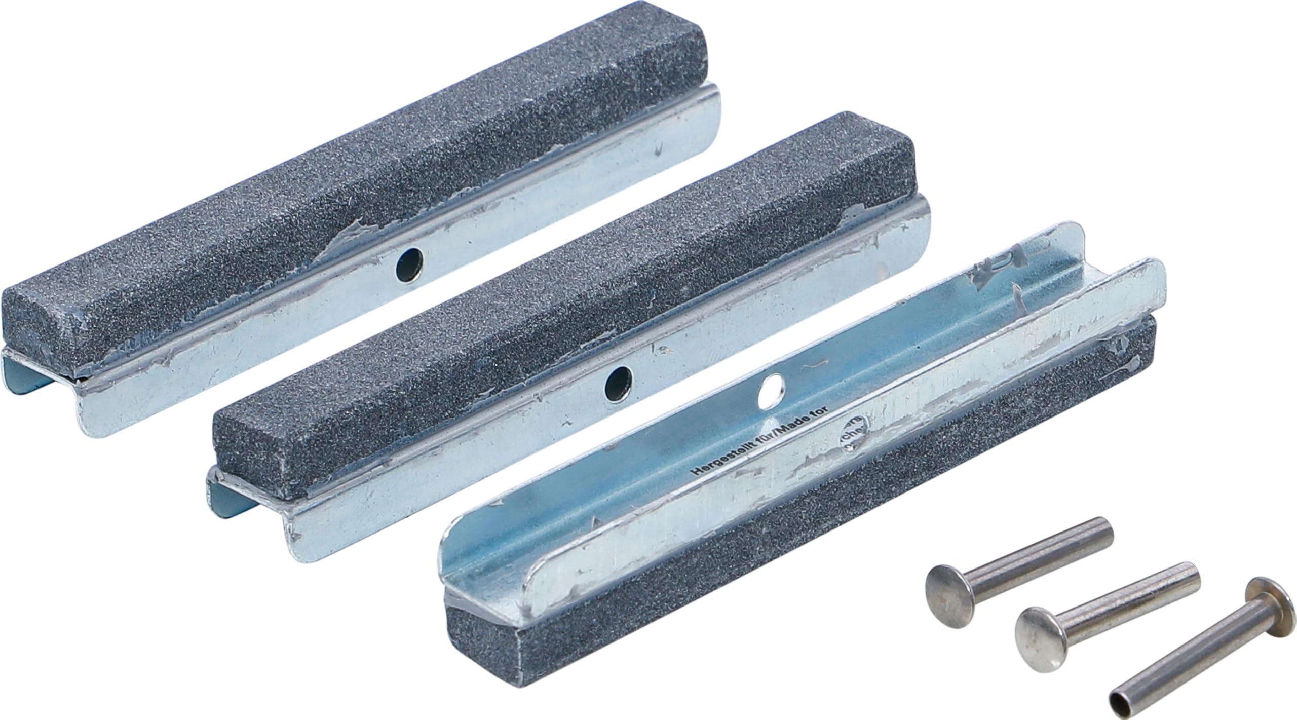 BGS 1258 | Replacement Jaws for Honing Tool, BGS 1157 | Jaws 75 mm | K 280 | 3 pcs.