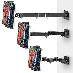BAISHUN Tablet Wall Mount Holder, 3-Stage