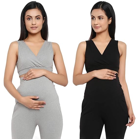 Crossover V-Neck & Round Neck Bra