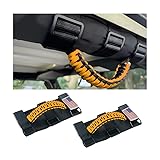 HZEL 2PCS Roll Bar Grab Handles, Oxford Cloth