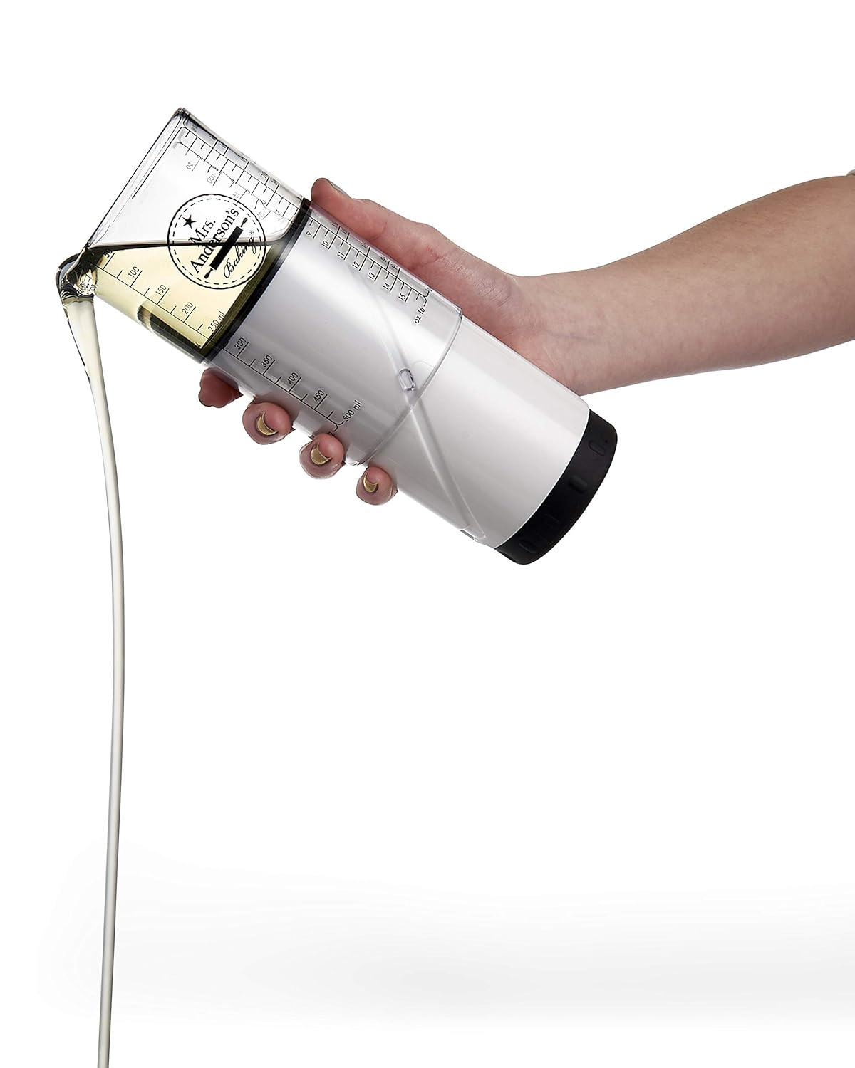 Mrs. Anderson's Baking 42017 Adjustable Liquid and Dry Measuring Cup, 16-Ounce Capacity, Clear Cylinder