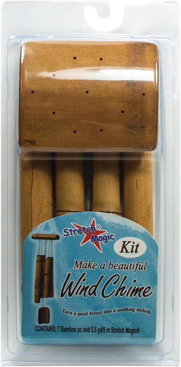 Pepperell SMWC01 Natural Bamboo Wind Chime Kit-Large