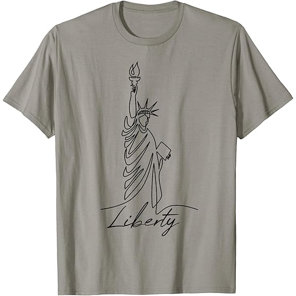Amazon.com: Statue of Liberty T-Shirt T-Shirt : Clothing, Shoes