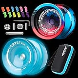 MAGICYOYO Finger Spin Yoyo Pack of Metal Yoyo V12