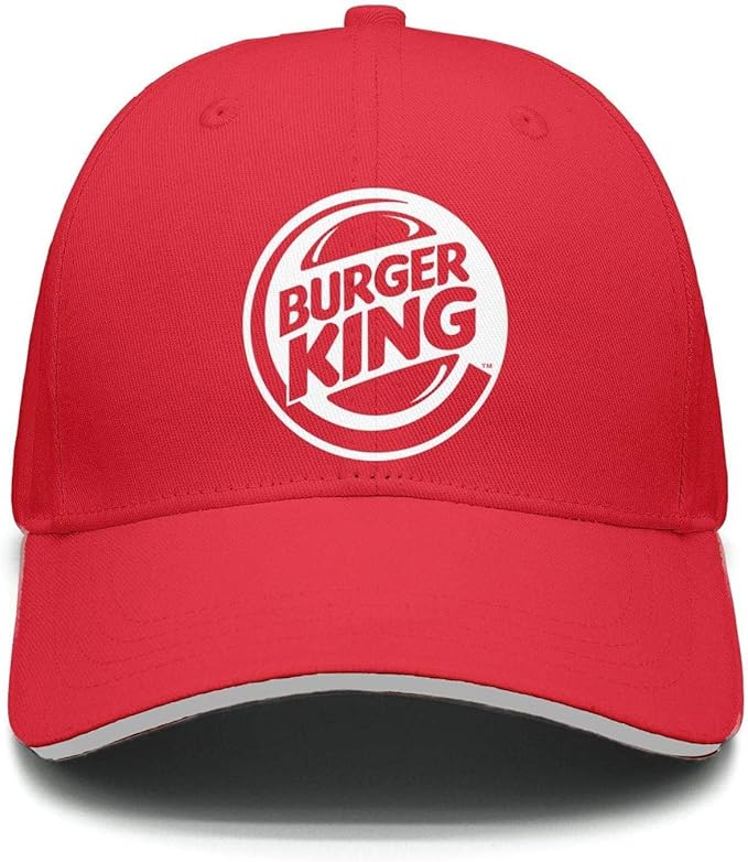 Adjustable Unisex BurgerKingLogo Cap Stylish Strapback Hat Amazon