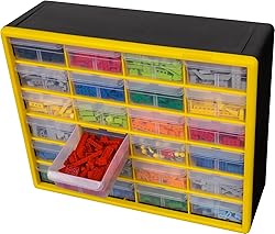 Akro-Mils 24-Drawer Plastic Drawer Storage Cabinet