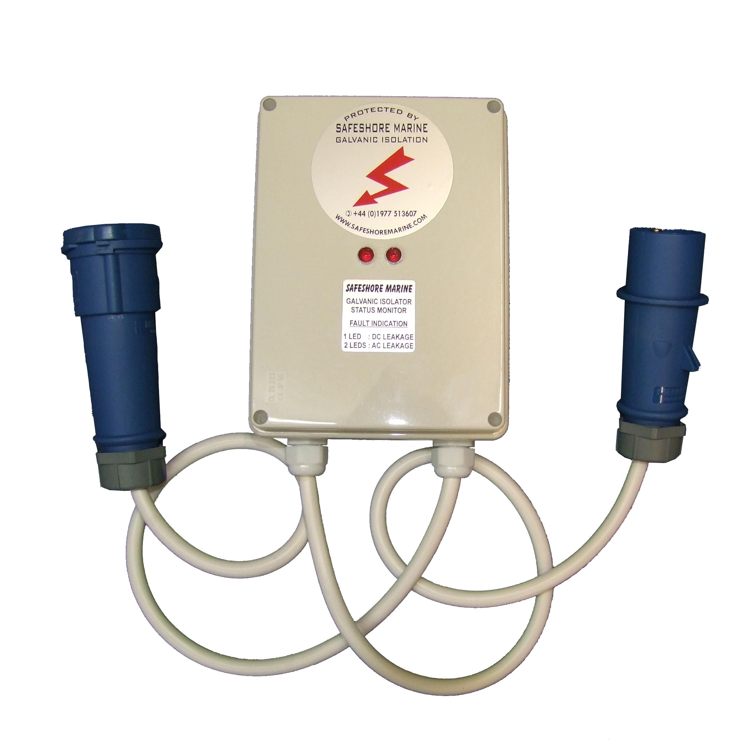 Safeshore Marine Simply plug me in for immediate protection. Over 30,000 sold! Built in status monitoring and full lifetime warranty.Maximum protection!