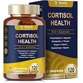 Totaria Cortisol Supplement for Women 120 Vegan Capsules Hormone Balance | with Ashwagandha,Magnesium,Rhodiola Rosea,L Theanine Mood, Focus, Sleep Support (Pack of 1)