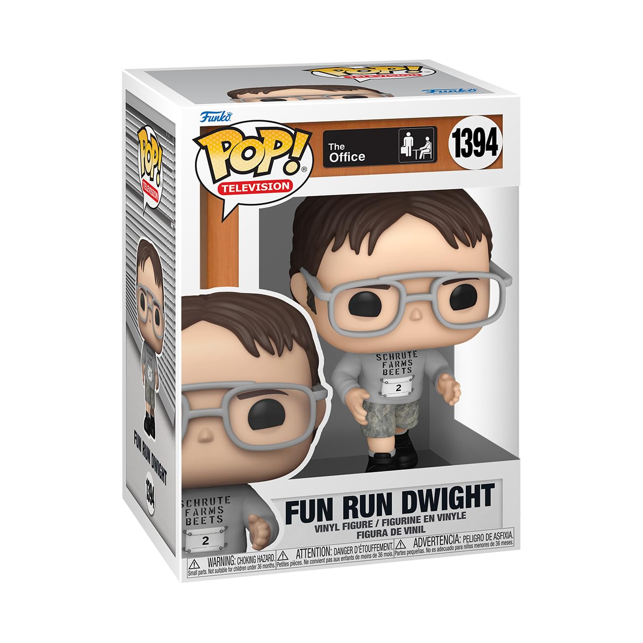Funko POP! TV: the Office - Fun Run Dwight Schrute - Collectable Vinyl Figure - Gift Idea - Official Merchandise - Toys for Kids & Adults - TV Fans - Model Figure for Collectors and Display