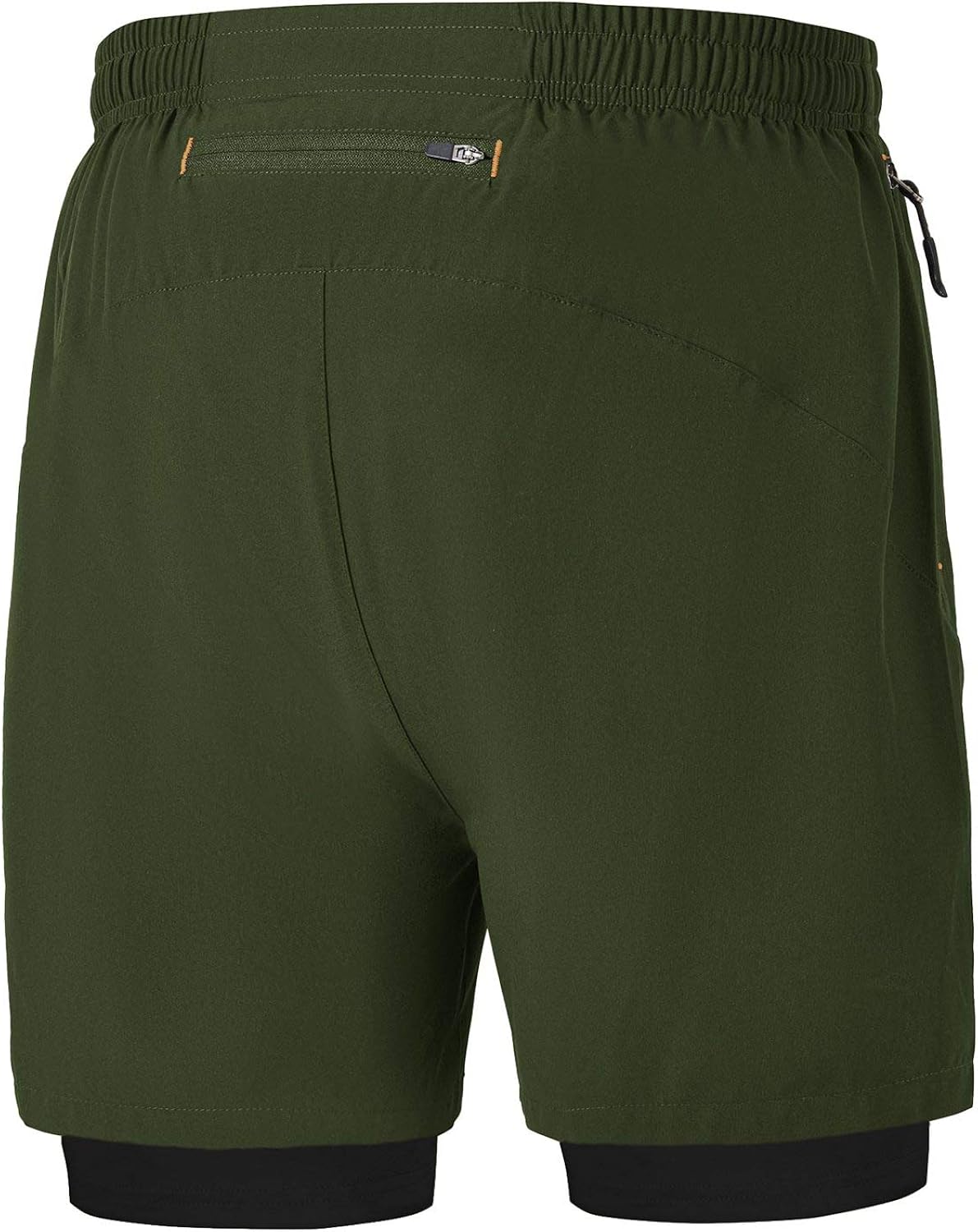 Rdruko Mens 2 in 1 Workout Running Shorts Quick Dry Lightweight Gym