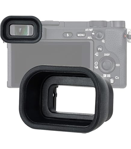 Oculare Mirino FDA-EP17 Per Sony A6600 A6400 | Ricambio Originale | Protezione Polvere E Luce - Foto 6