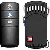 Universal Ceiling Fan Remote Control Kit,Hampton Bay Fan Remote Kit Replacement for Hunter,Harbor Breeze, Home Decorators,3-S