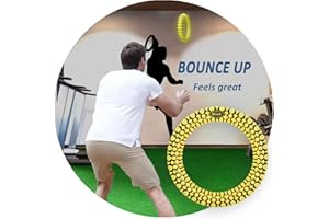 Litupic Bouncy Sports Hoops Hand Eye Coordination Training Tool Sports Equipment Reaction Speed Training Tool for Improving Agility & Reflex Skills Easy to Catch and Throw Great for Family