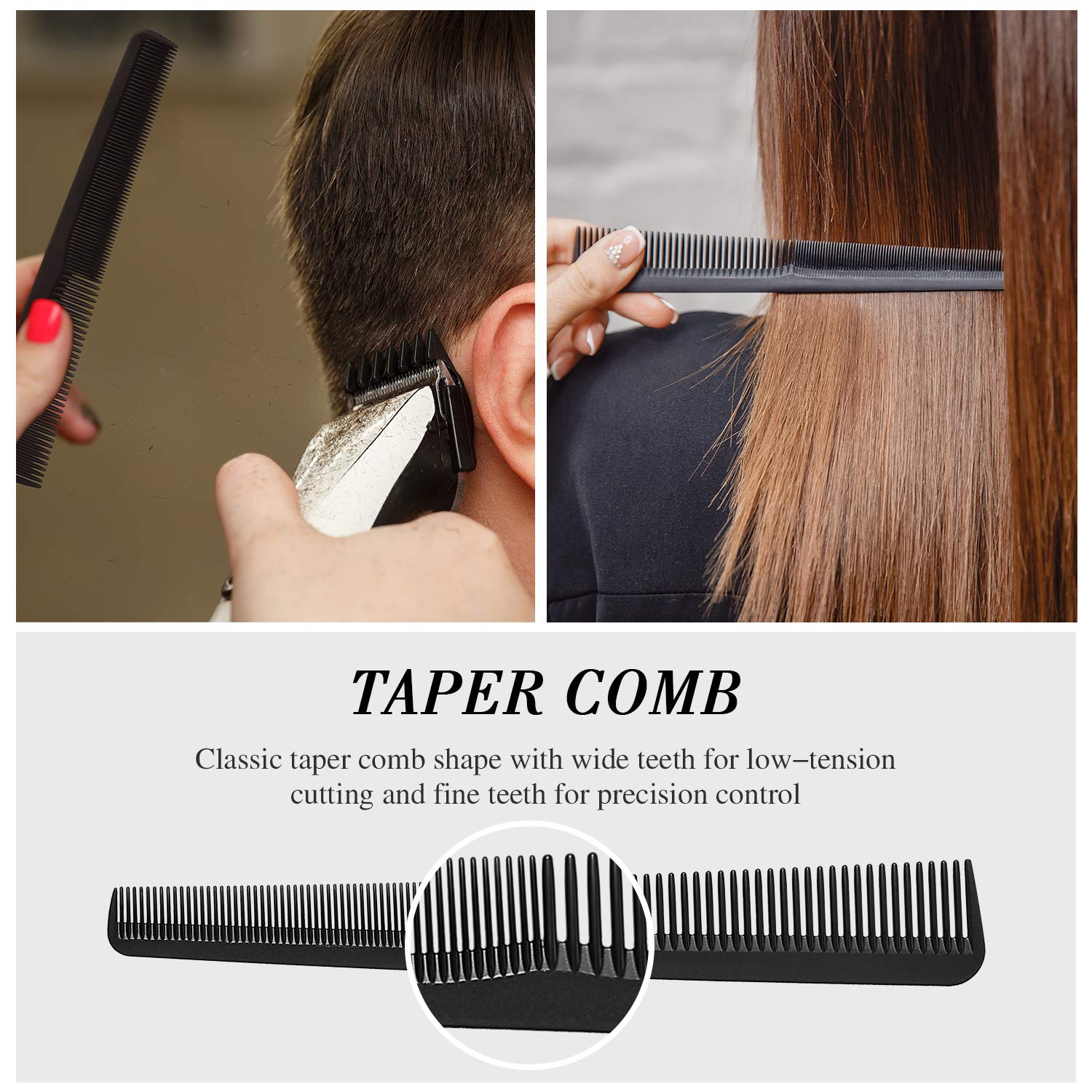 how to use taper comb
