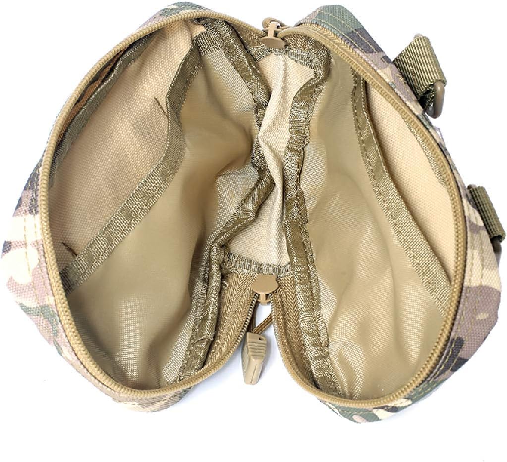 TRIWONDER Tactical Admin Molle Pouch Military Molle Pouches Horizontal Belt Pouch EDC Utility Pouch (Green) - Image 5