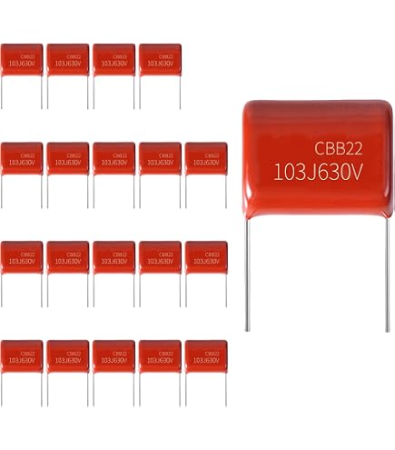 10x 1uF 100V Metallized Polyester Film Capacitors – ±10% Tolerance – Radial Leaded – JB Capacitors