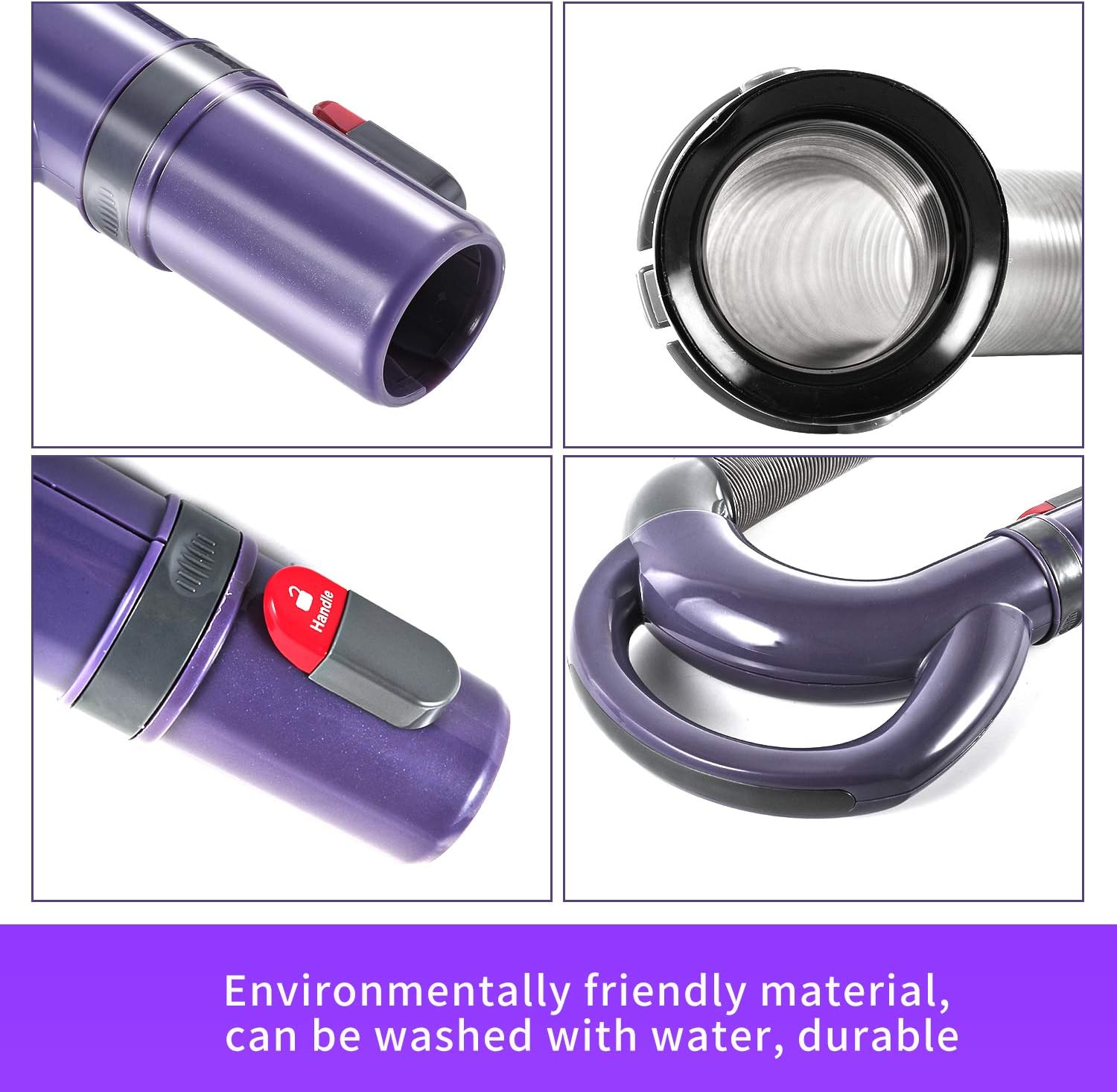 LesinaVac Replacement Hose Handle Compatible with Shark Navigator NV350,NV351,NV352,NV355, NV356, NV357 and UV440 Vacuums Cleaner Replace Parts No 113FFJ - Light(1 Pack): Home & Kitchen