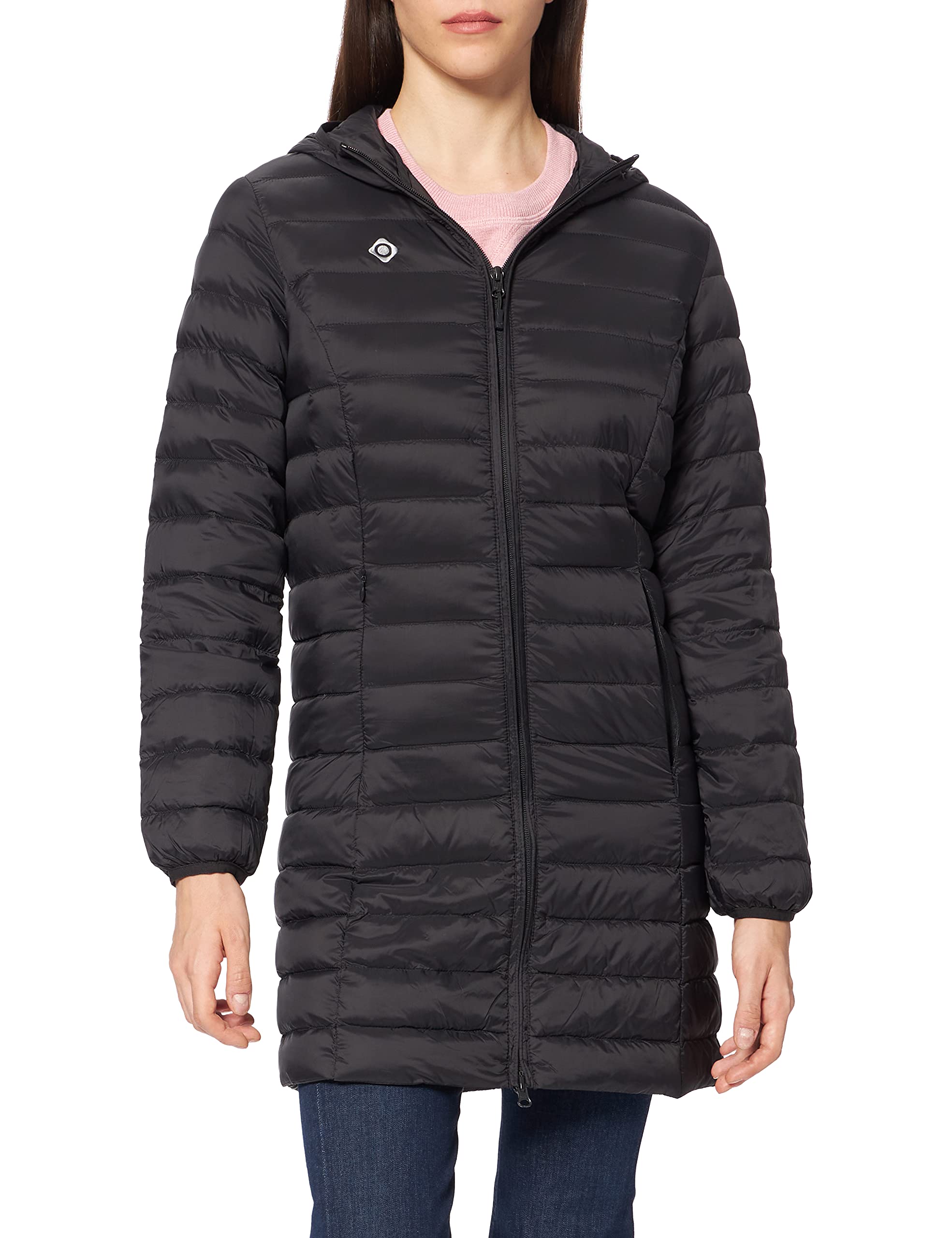IZAS Women Madeira 3/4 Down Jacket - Black, X-Small