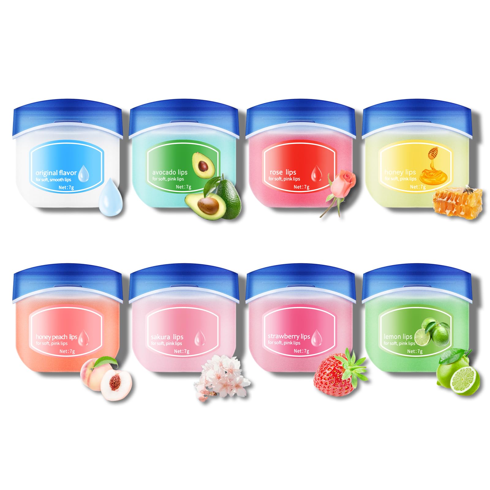 KYDA Hydrating Lip Balm Set, Moisturizing Lip Mask, Lip Treatment, Lip Sleeping Mask, Nourishing Lips to Lighten Lip Lines-Set B