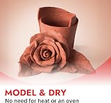 DAS Terracotta Air-Hardening 1kg Modelling Clay for Professionals & Hobbyists view 3