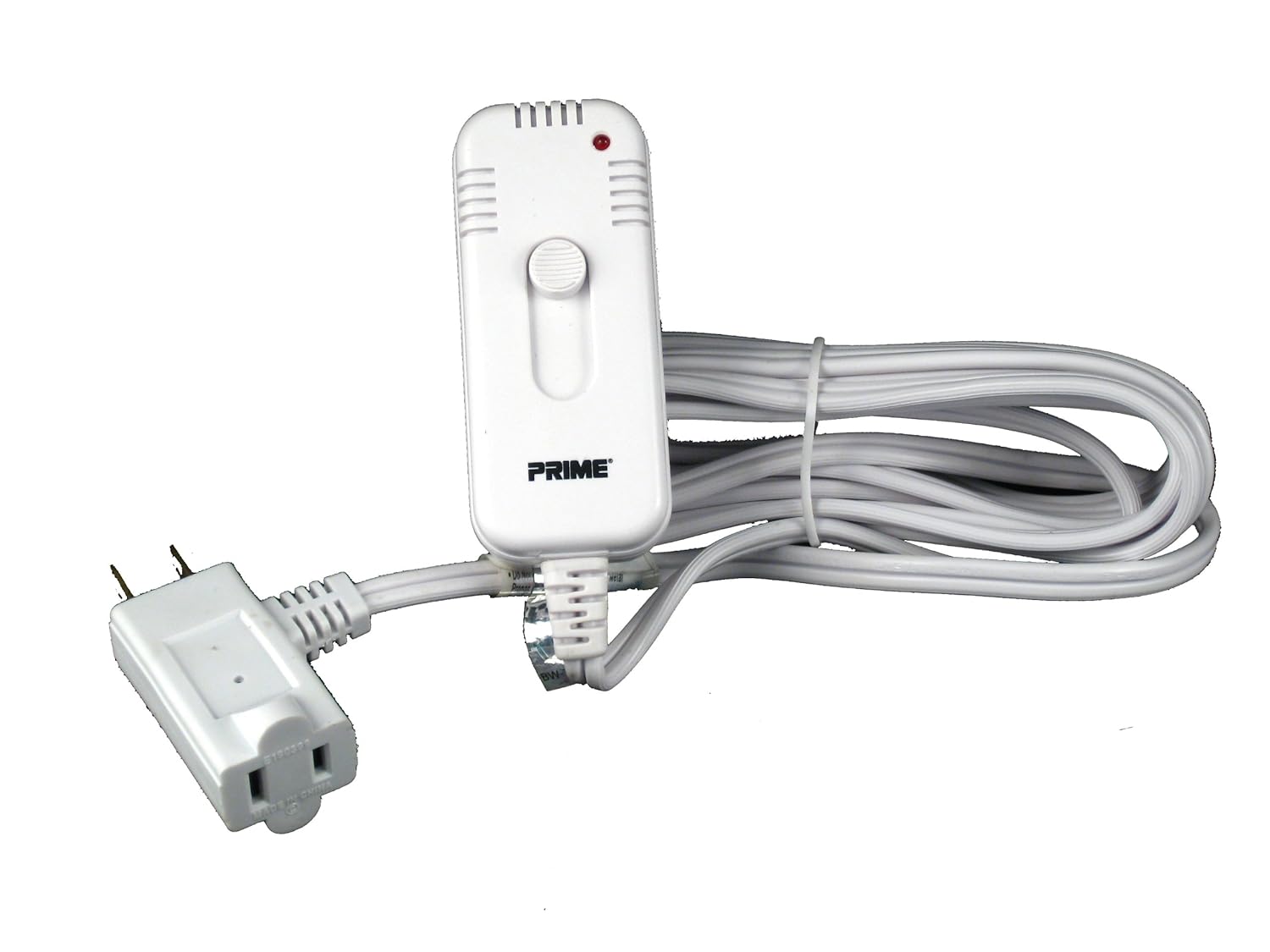 PRIME WIRE Tabletop Dimmer White Lamp Dimmer Cord [Misc.] Plug In